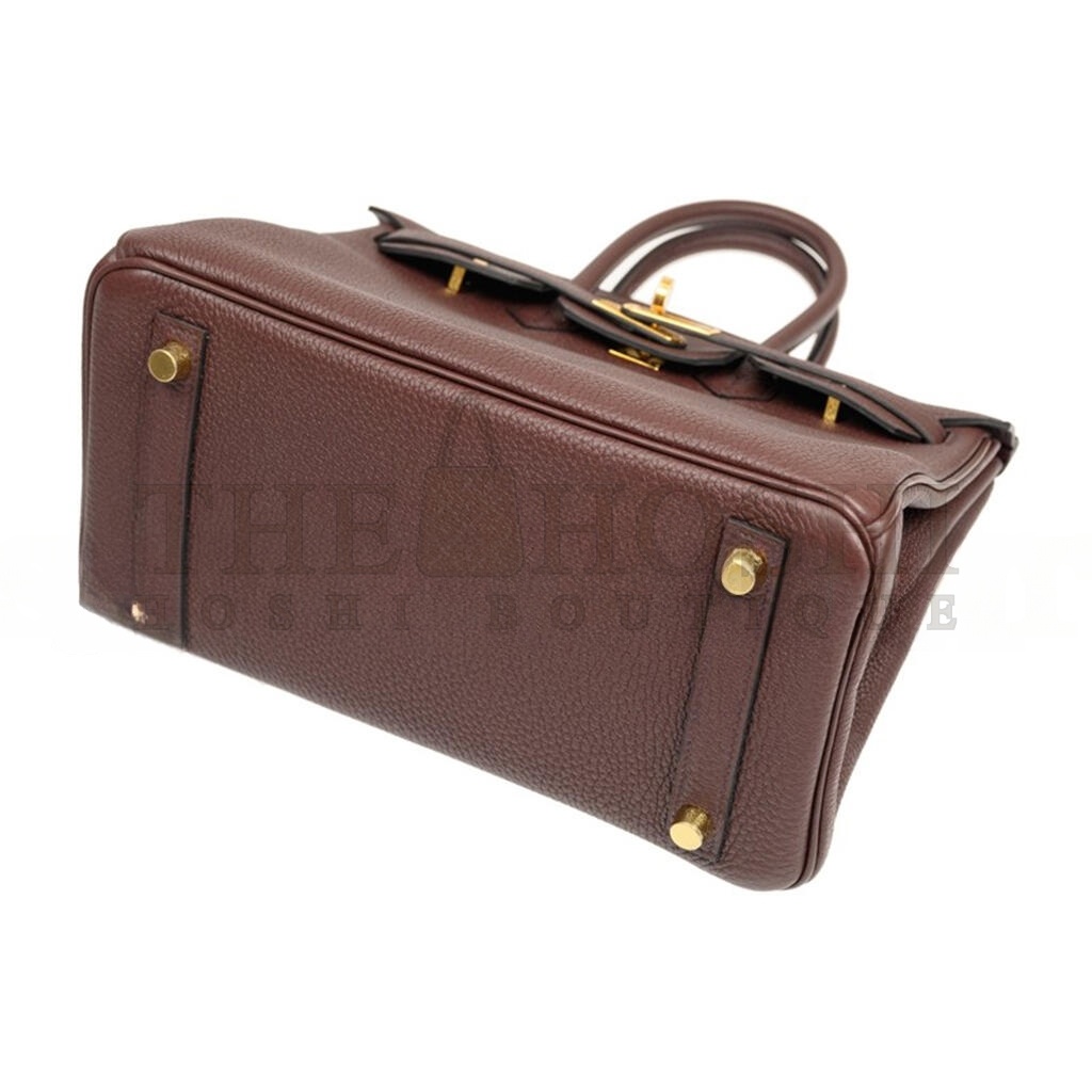 H**me5 BIRKIN 25 CHOCOLATE BAG BK250GTGGP (25*20*13cm) Master Quality